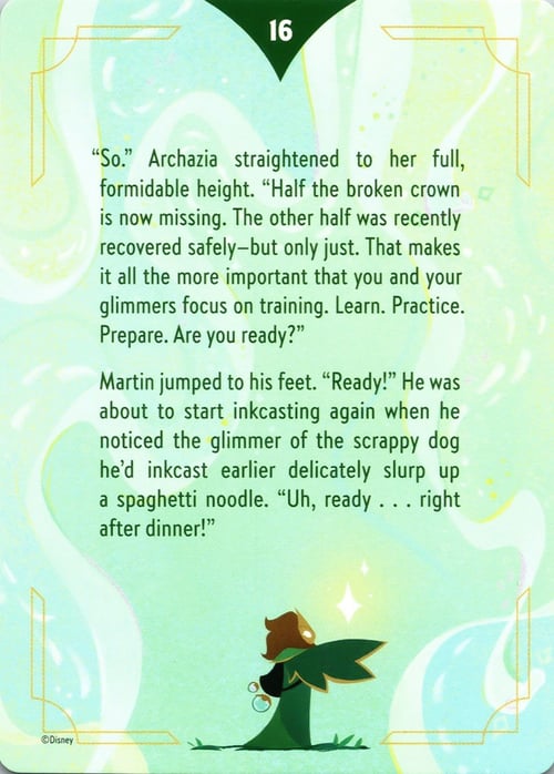 Archazia's Island - Lore Puzzle Story Insert Card Front