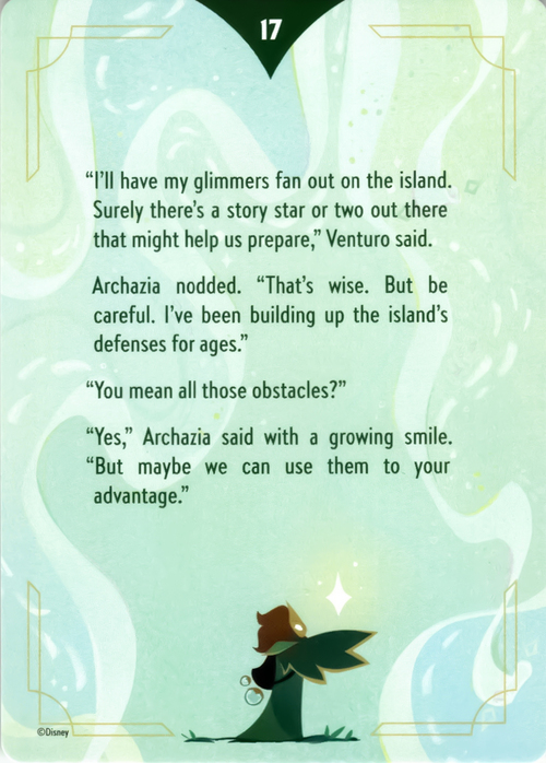 Archazia's Island - Lore Puzzle Story Insert Card Front