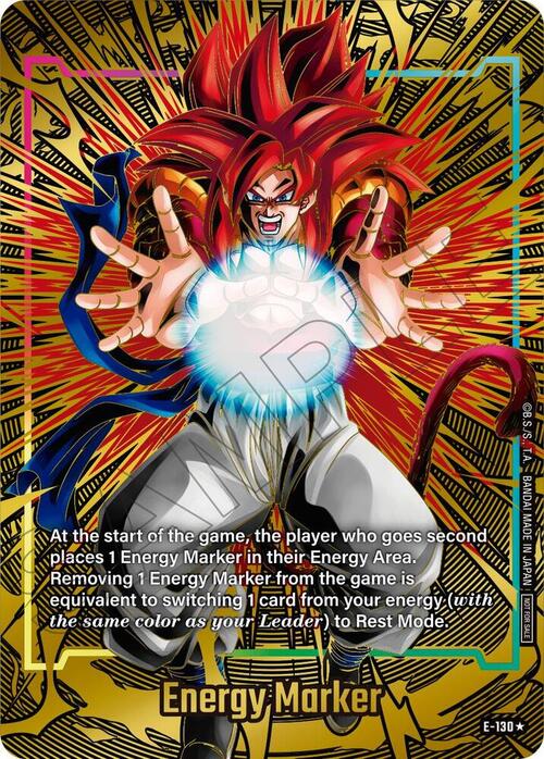 "Gogeta" Energy Marker Card Front