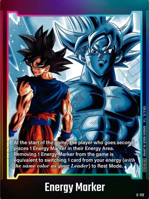 "Gohan" Energy Marker Card Front