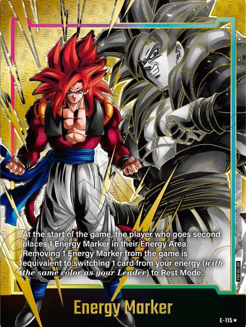 "Gogeta" Energy Marker Card Front