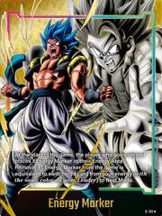 "Gogeta" Energy Marker · E-111 | Gold E-111g