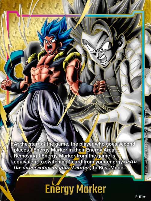 "Gogeta" Energy Marker Card Front