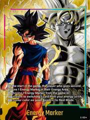 "Son Goku" Energy Marker · E-112 | Gold E-112g
