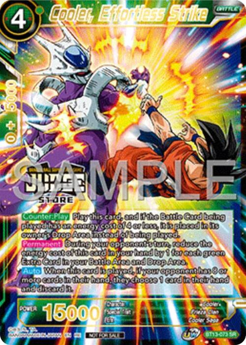 Cooler, Effortless Strike Card Front