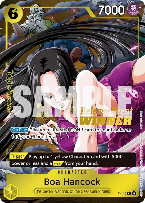 Boa Hancock Card Front