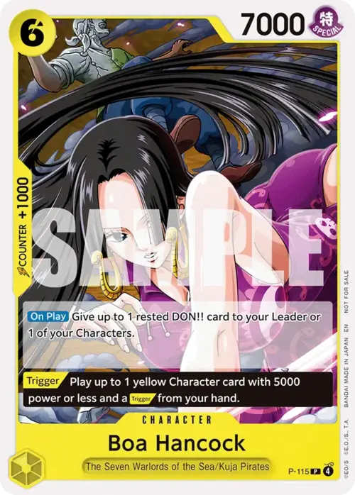 Boa Hancock Card Front