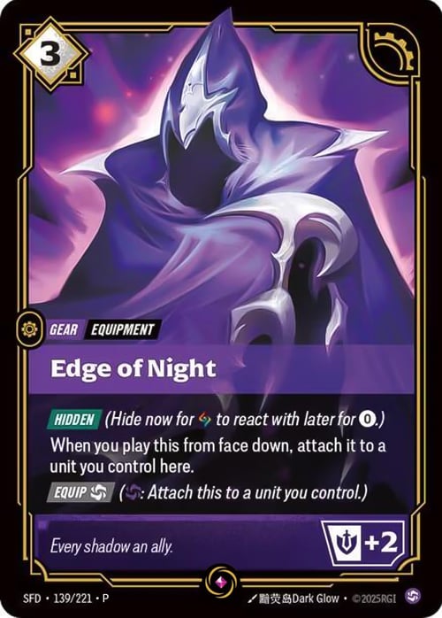 Edge of Night Card Front