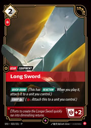 Long Sword · Summoner Skirmish | Participation 022