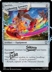 Lightning Greaves · Dazzle Foil 382d
