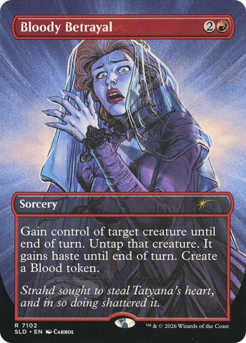 Tradimento Sanguinoso Card Front