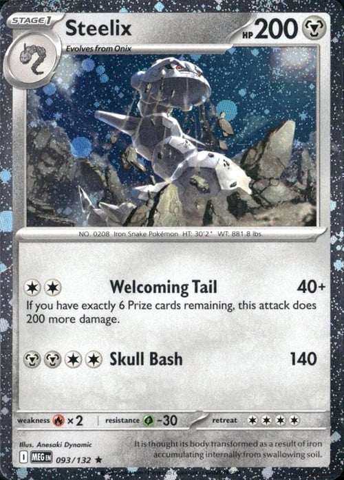 Steelix [Earth Rift | Iron Smash] Frente