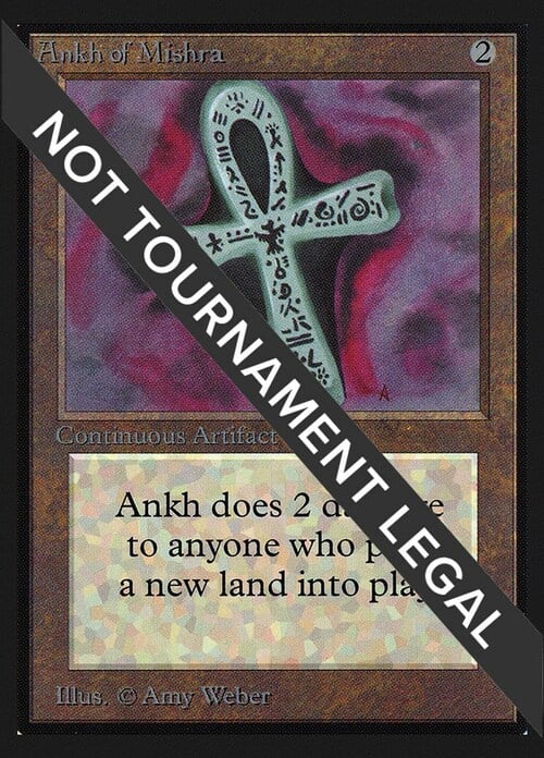 Ankh of Mishra Card Front