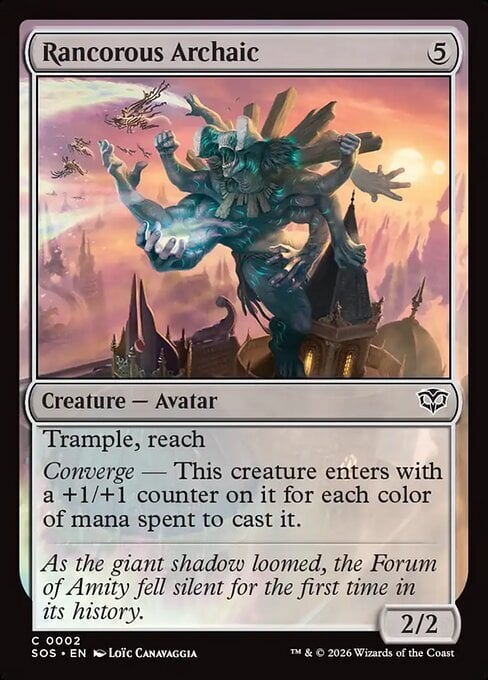 Rancorous Archaic Card Front