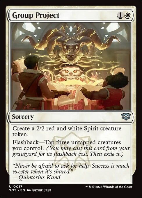 Group Project Card Front