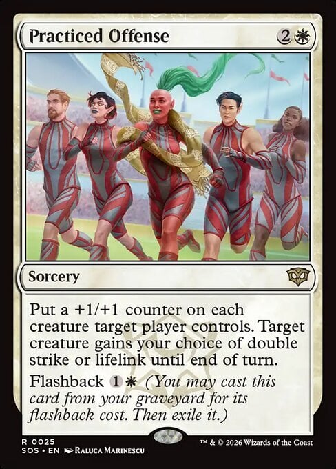 Practiced Offense Card Front