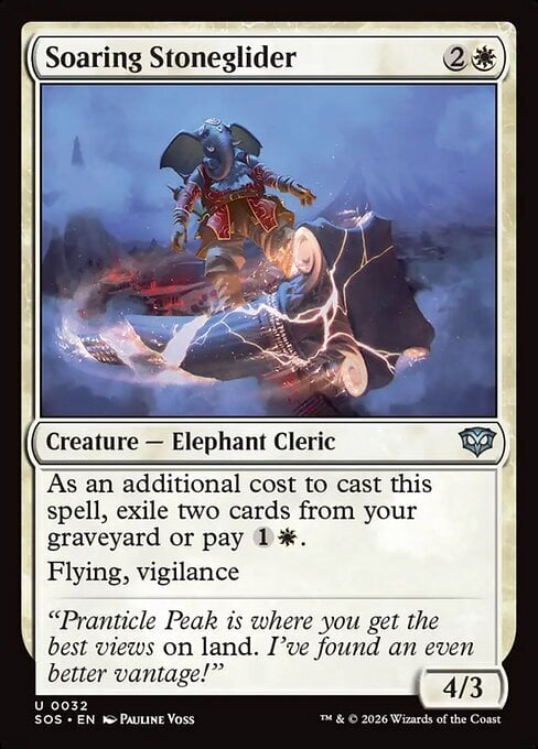 Soaring Stoneglider Card Front