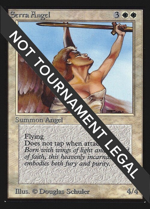 Serra Angel Card Front