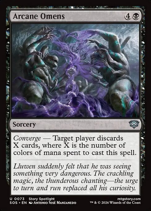 Arcane Omens Card Front