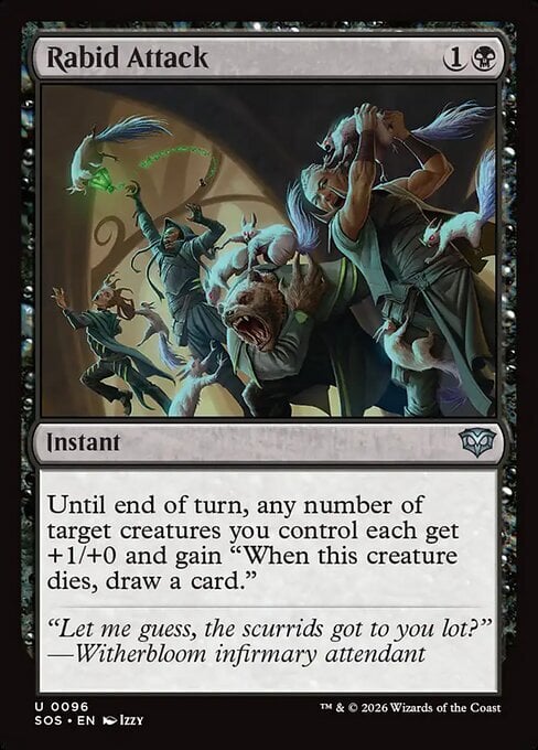 Rabid Attack Card Front