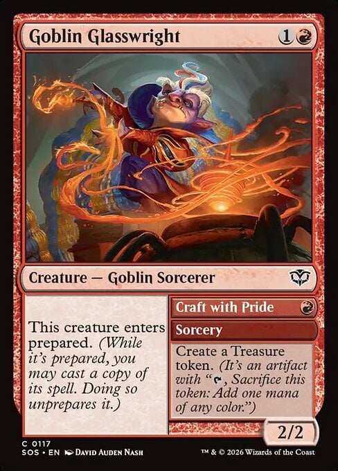 Plasmavetro Goblin // Creare con Orgoglio Card Front