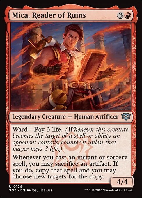 Mica, Reader of Ruins Card Front