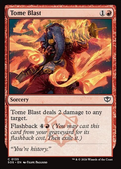 Tome Blast Card Front