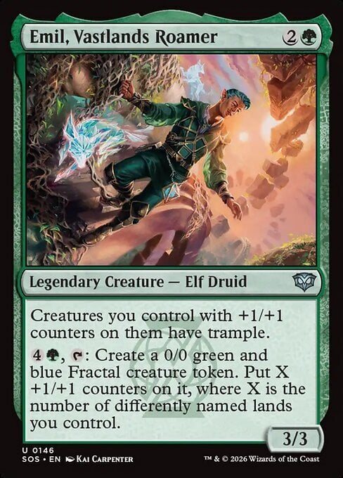 Emil, Vastlands Roamer Card Front