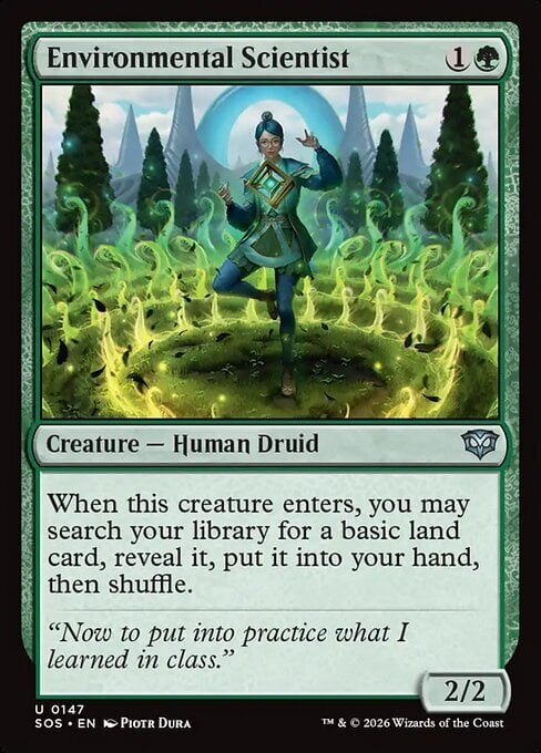 Environmental Scientist Frente