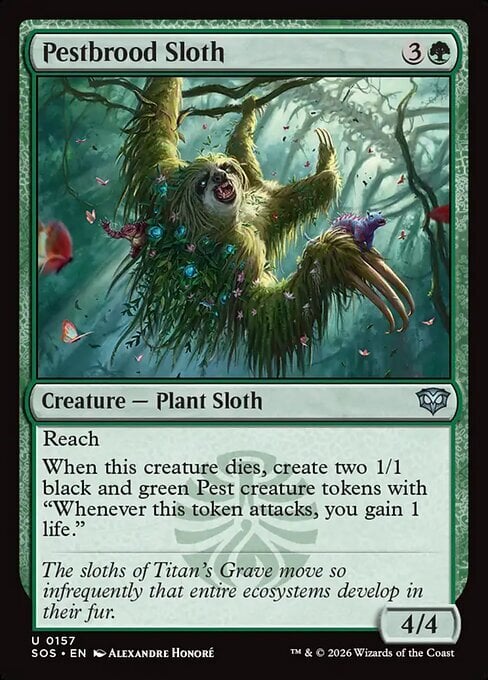 Pestbrood Sloth Frente