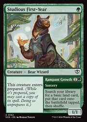 Studious First-Year // Rampant Growth 162