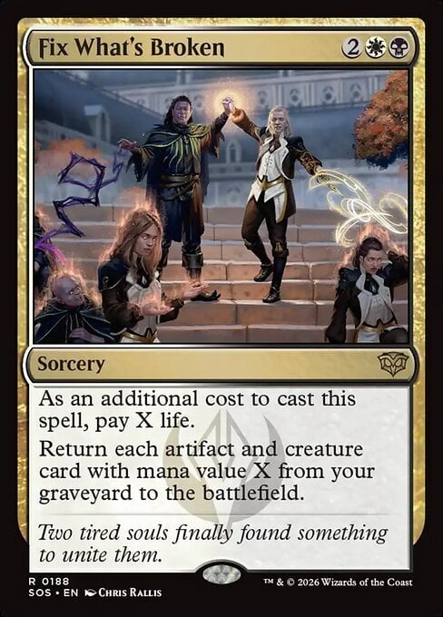 Fix What's Broken Frente