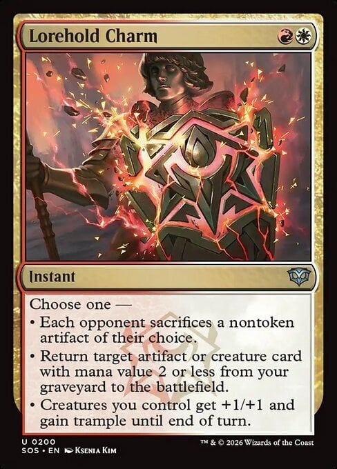 Lorehold Charm Frente