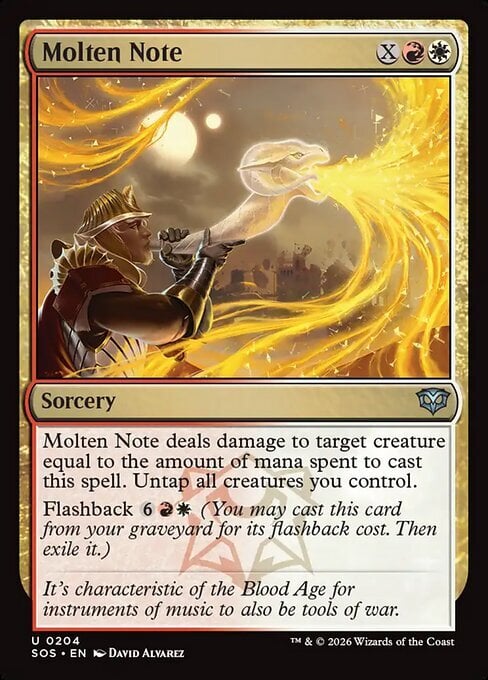 Molten Note Frente