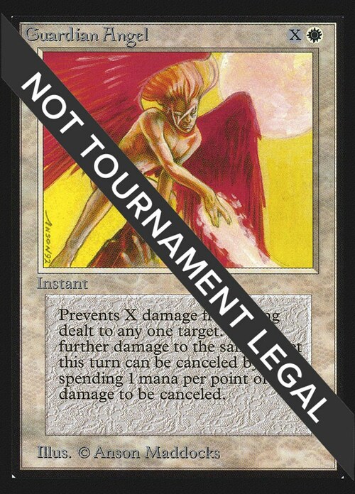 Guardian Angel Card Front