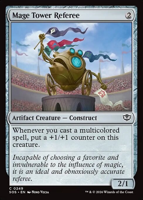Mage Tower Referee Card Front