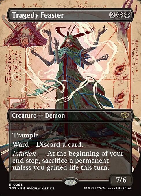 Tragedy Feaster Card Front