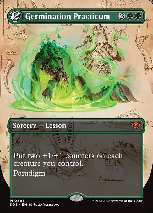 Germination Practicum Card Front