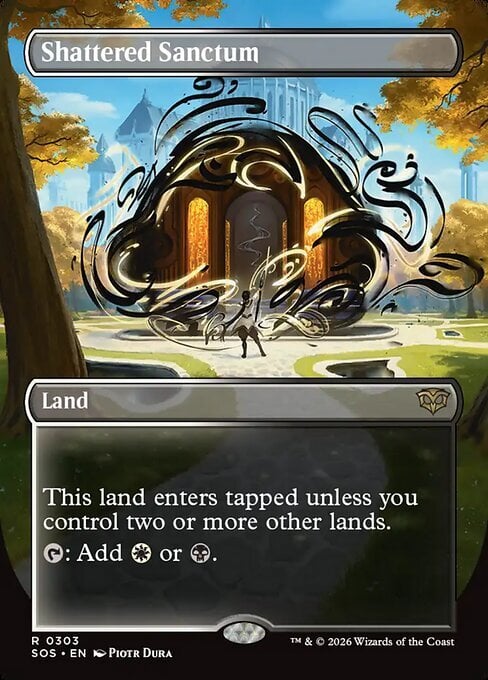 Santuario Frantumato Card Front