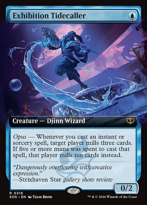 Exhibition Tidecaller Card Front