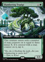 Slumbering Trudge · Extended Art 341