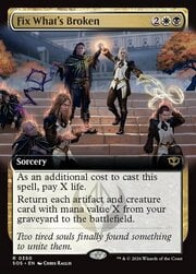 Fix What's Broken · Extended Art 350