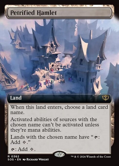 Petrified Hamlet Card Front