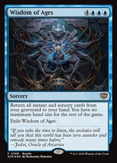 Wisdom of Ages Card Front