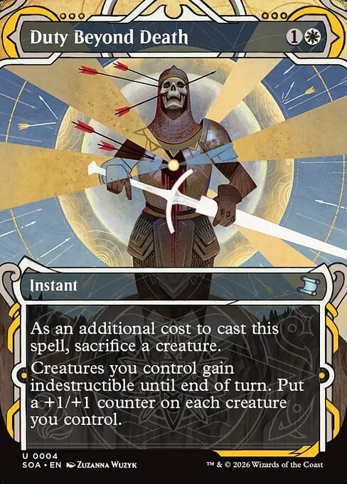 Dovere Oltre la Morte Card Front