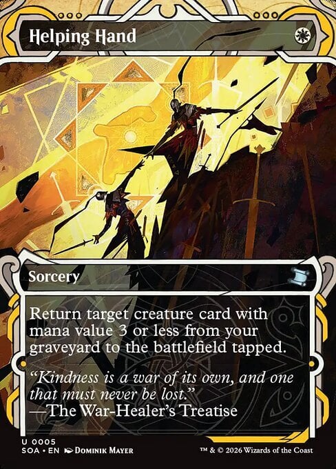 Mano Amica Card Front