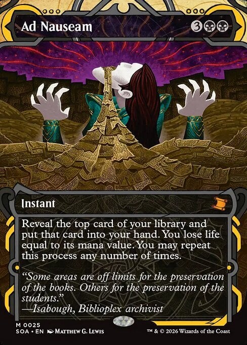 Ad Nauseam Card Front