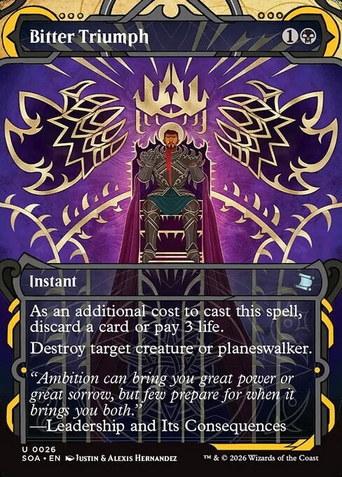 Trionfo Amaro Card Front