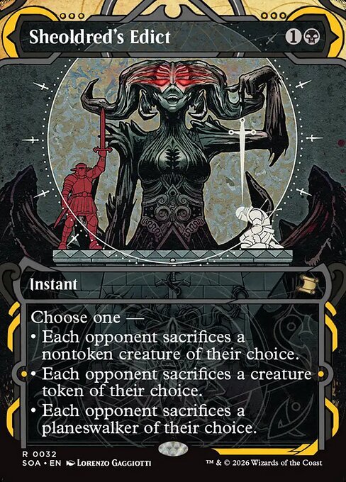 Sheoldred's Edict Card Front