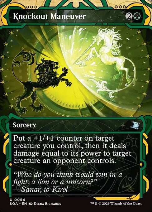 Knockout Maneuver Card Front